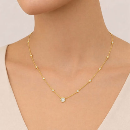 Louisa Starry Diamond Necklace