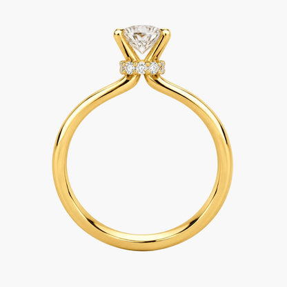 Luxurious High-Polish Diamond Ring