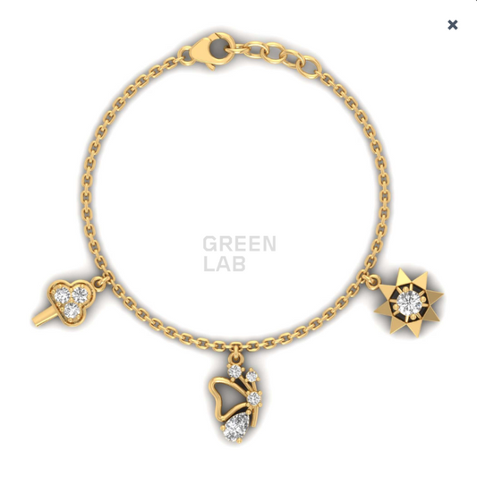 Little Baby Charm Bracelet