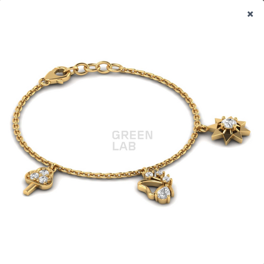 Little Baby Charm Bracelet