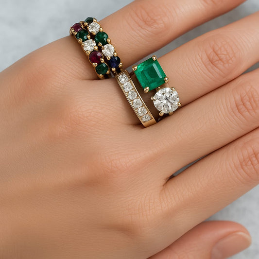 Royal Verde Diamond Ring