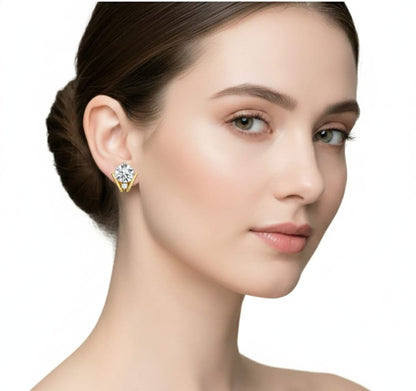 Cloud Rest Diamond Earrings