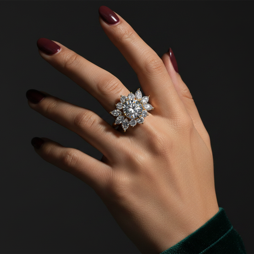 Rudrani Diamond Ring