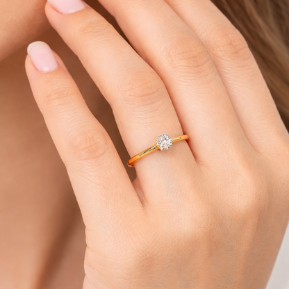Pretty Love Diamond Ring
