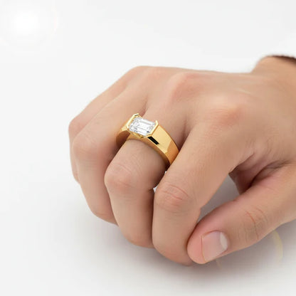Strong & Softy Men Diamond Ring