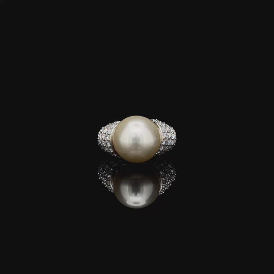 Perrine Chevron Diamond Ring
