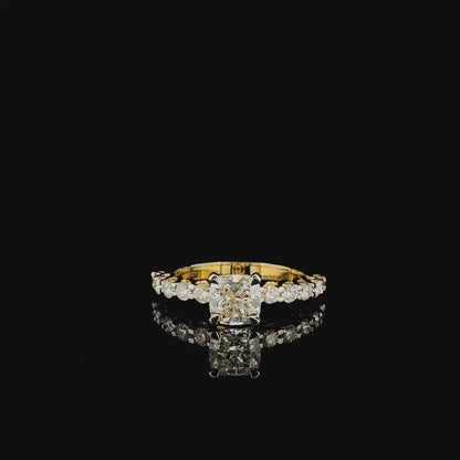 Classic Princess Cut Diamond Ring