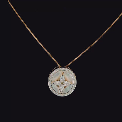 Starlight Diamond Pendant With Chain