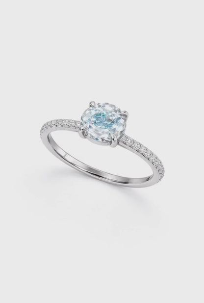 Brilliant Round-cut Diamond Ring
