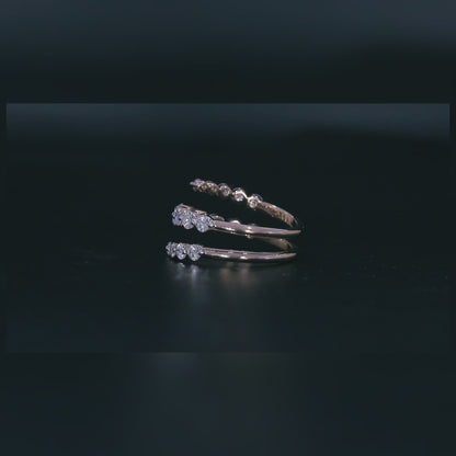 Third Dimension Diamond Ring